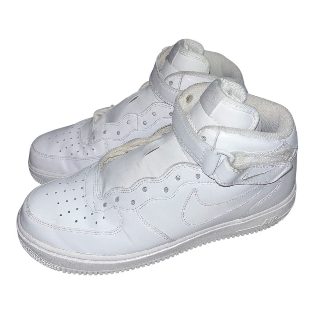 Air White High-Top Sneakers